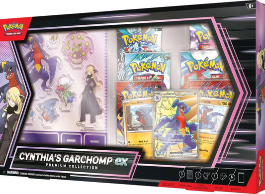 POKEMON CYNTHIA'S GARCHOMP EX PREMIUM COLLECTION