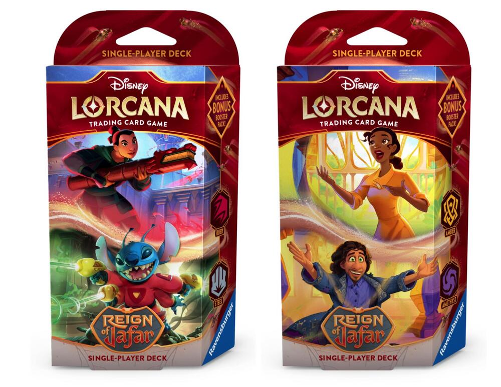DISNEY LORCANA REIGN OF JAFAR STARTER DECK (Set 1 of 2)