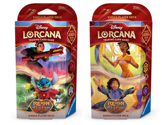 DISNEY LORCANA REIGN OF JAFAR STARTER DECK (Set 1 of 2)