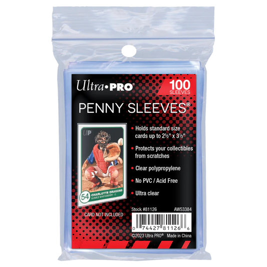 ULTRAPRO CLEAR SLEEVES (100)