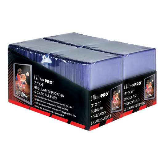 ULTRAPRO TOPLOADERS DOUBLE PACK COMBO 3X4 (200)