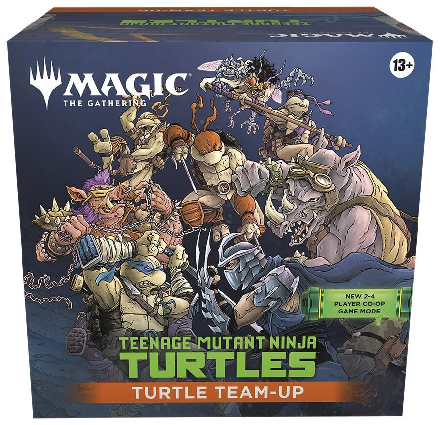 MAGIC THE GATHERING TEENAGE MUTANT NINJA TURTLES TEAM UP THEME BOX