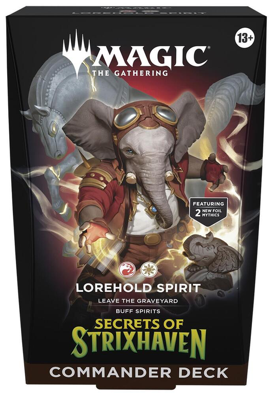 MAGIC THE GATHERING SECRETS OF STRIXHAVEN COMMANDER DECK, LOREHOLD SPIRIT