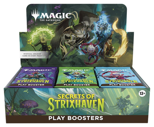 MAGIC THE GATHERING SECRETS OF STRIXHAVEN PLAY BOOSTER DISPLAY