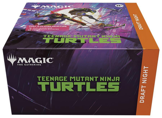 MAGIC THE GATHERING TEENAGE MUTANT NINJA TURTLES DRAFT NIGHT BOX