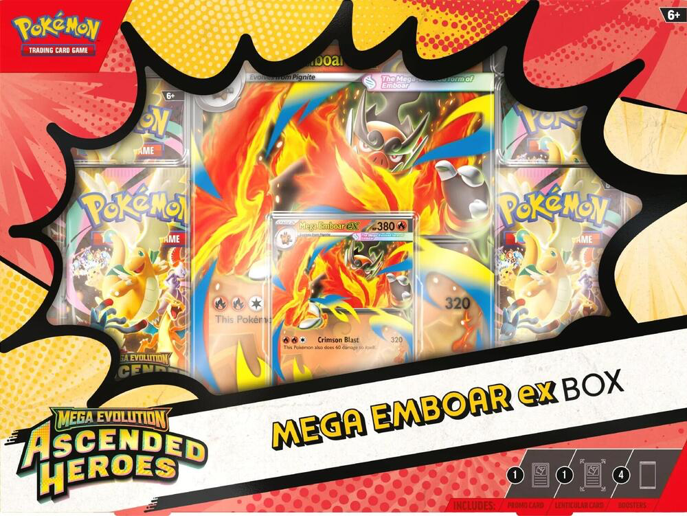 POKEMON ASCENDED HEROES EX BOX  (1 of 3)