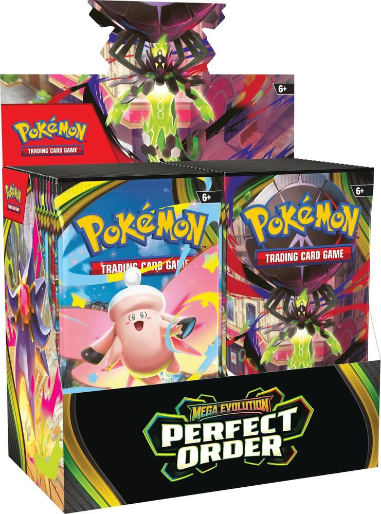 POKEMON PERFECT ORDER BOOSTER DISPLAY