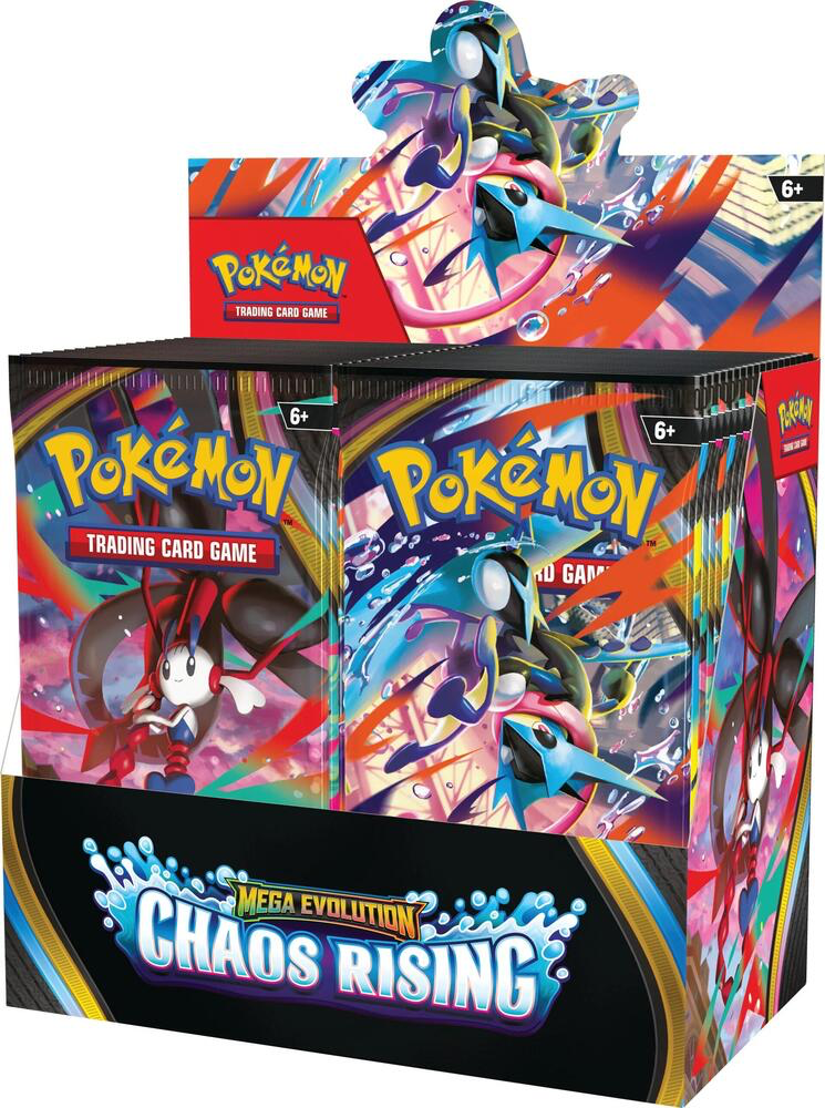 POKEMON CHAOS RISING BOOSTER DISPLAY