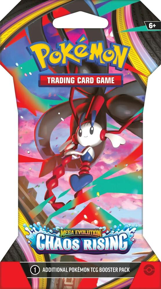 POKEMON CHAOS RISING SLEEVED BOOSTER PACK