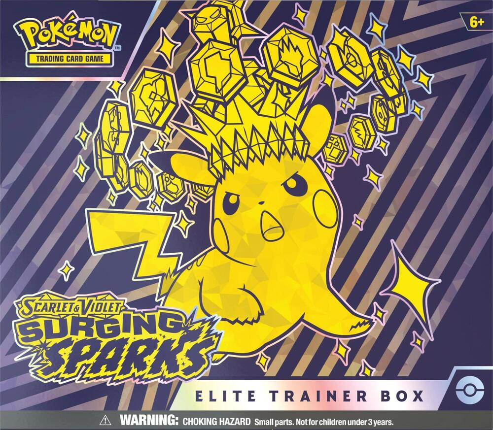 POKEMON SURGING SPARKS ELITE TRAINER BOX