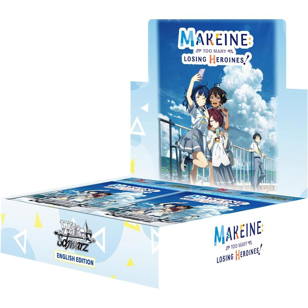 WEISS SCHWARZ MAKEINE TOO MANY LOSING HEROINES BOOSTER DISPLAY