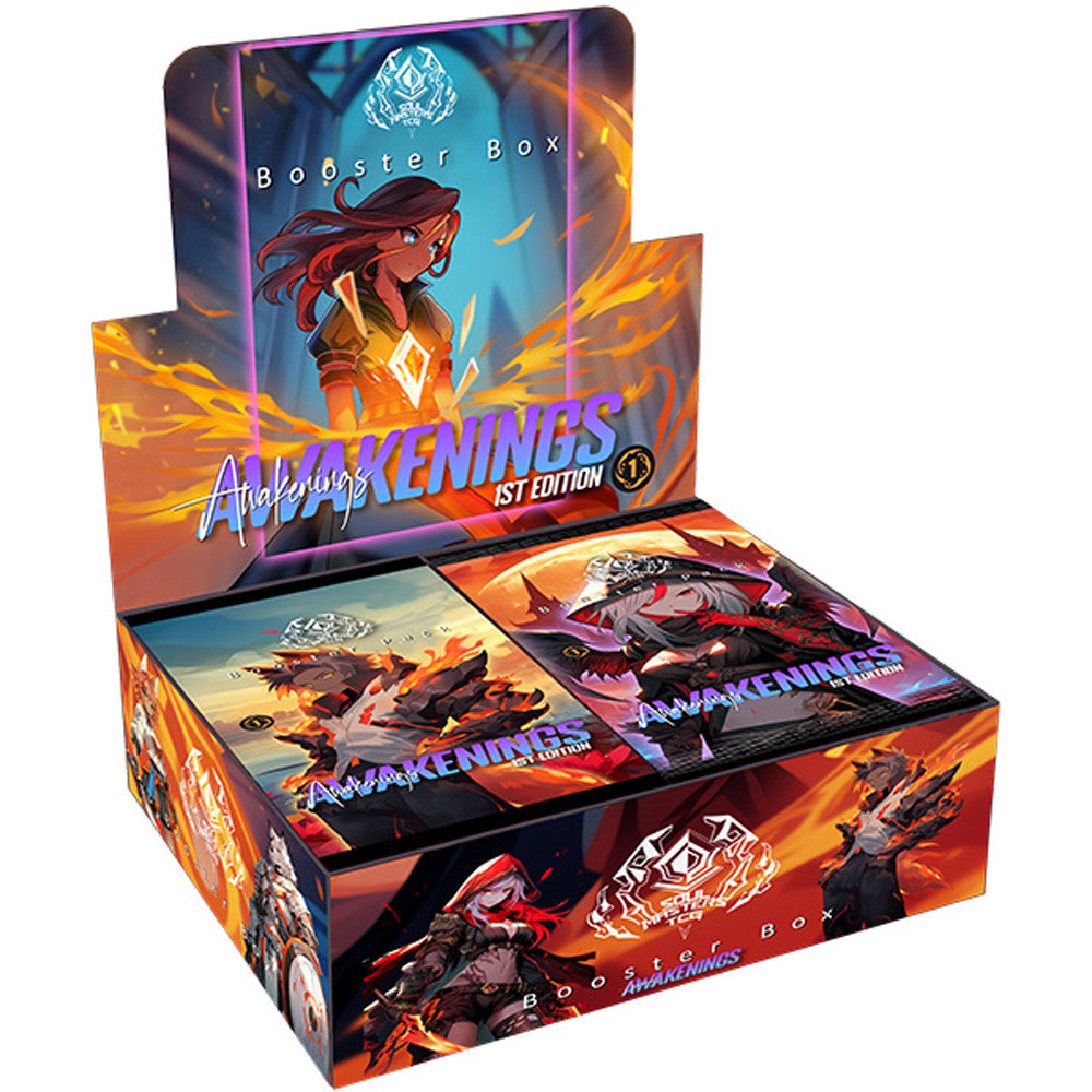 SOUL MASTERS AWAKENINGS CORE SET BOOSTER BOX, 1ST EDITION