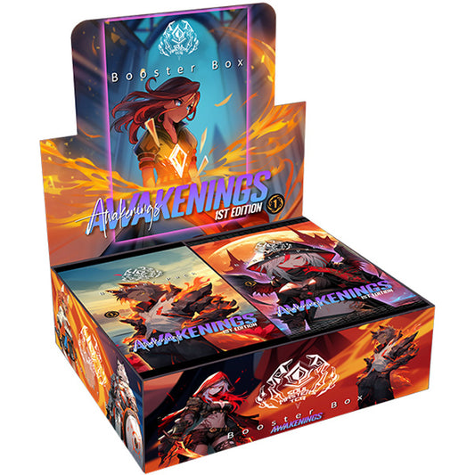 SOUL MASTERS AWAKENINGS CORE SET BOOSTER BOX, 1ST EDITION